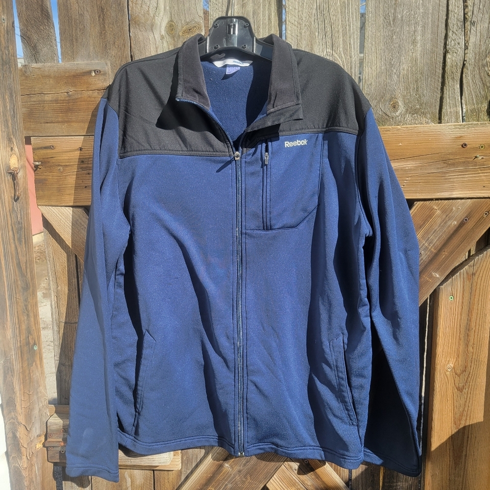 Men's Reebok full zip warm up jacket size XL